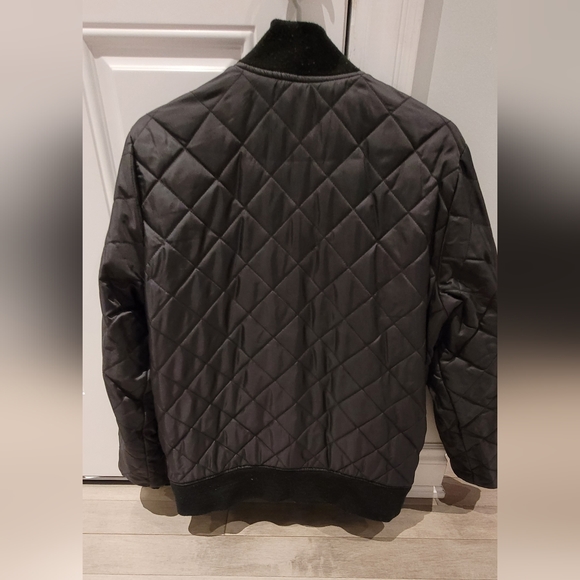 Abercrombie Men's Reversible Bomber Jacket - Size Medium - Picture 5 of 5